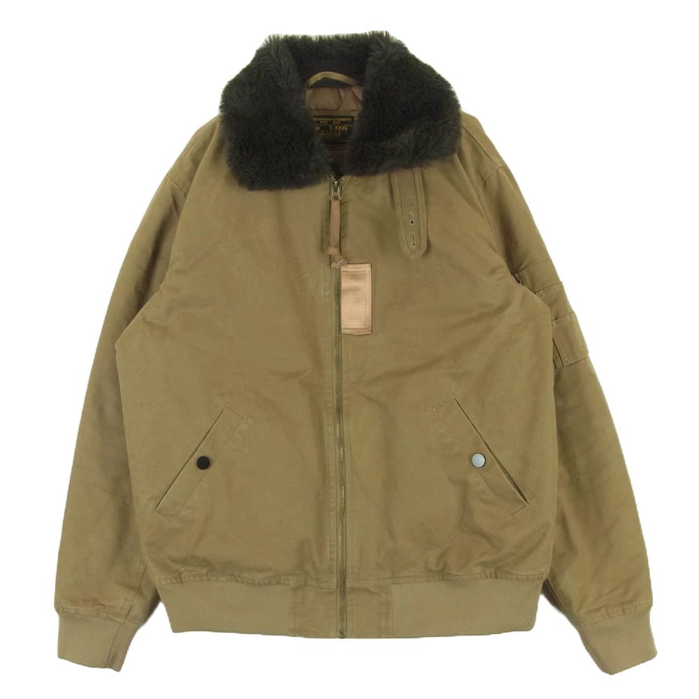 メイデン maden clothing B-15 フライト ミリタリー ジャケット 中国製