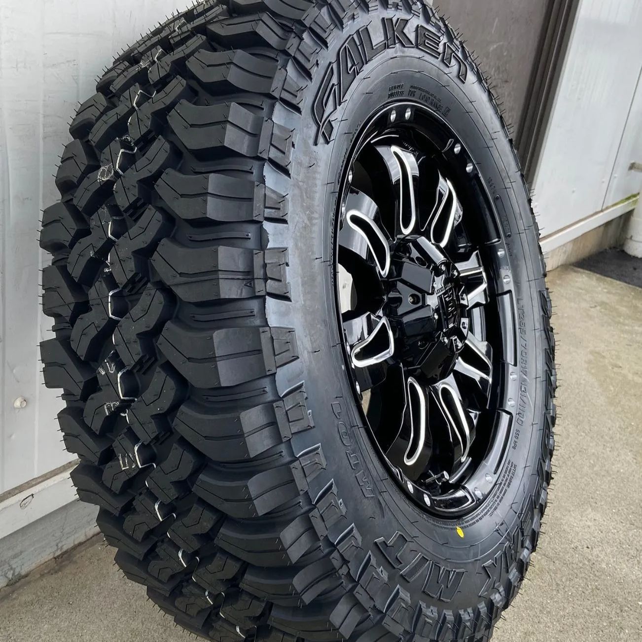 ラングラー JL JK タイヤホイールセット 17インチ Balano FALKEN Wildpieak MT01 265/70R17  285/70R17