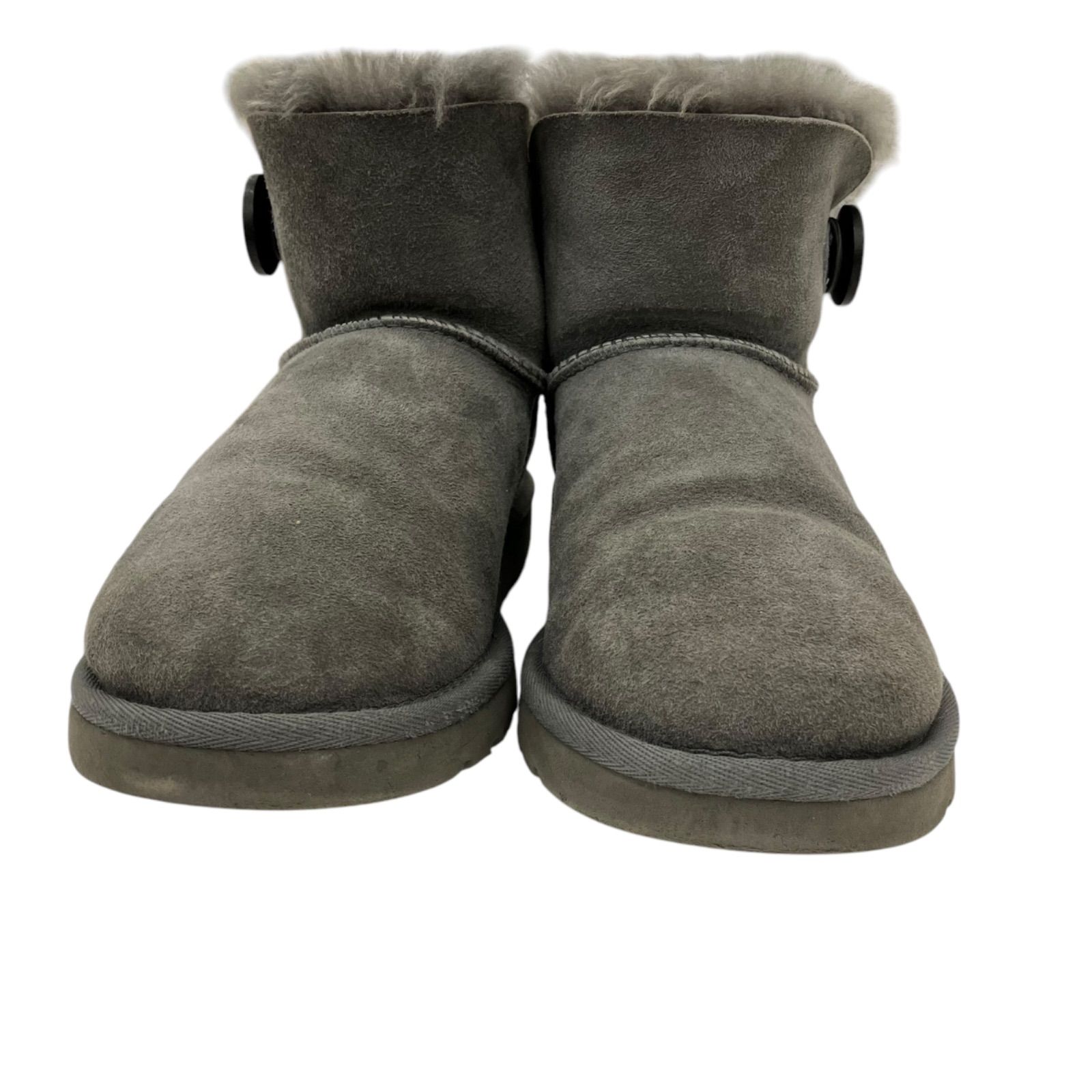 希少！ 疎い UGG ムートンブーツ グレーチェーン24Cm