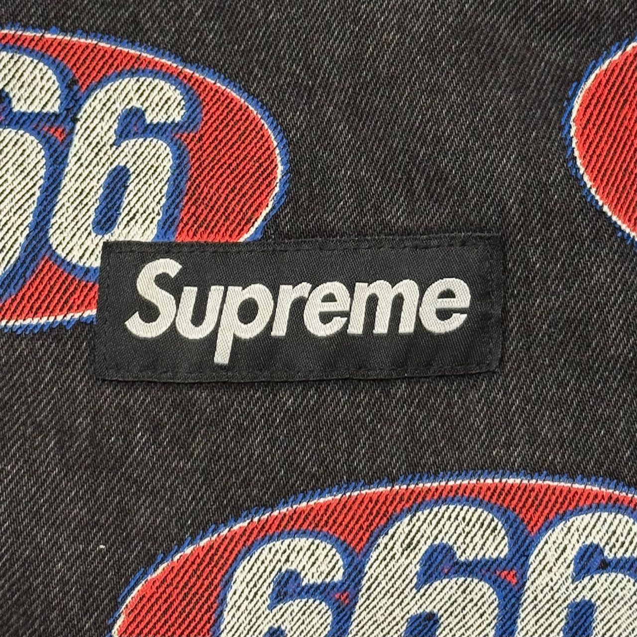 Supreme 17SS 666 Denim Tote Bag デニムトートバッグ ボックス