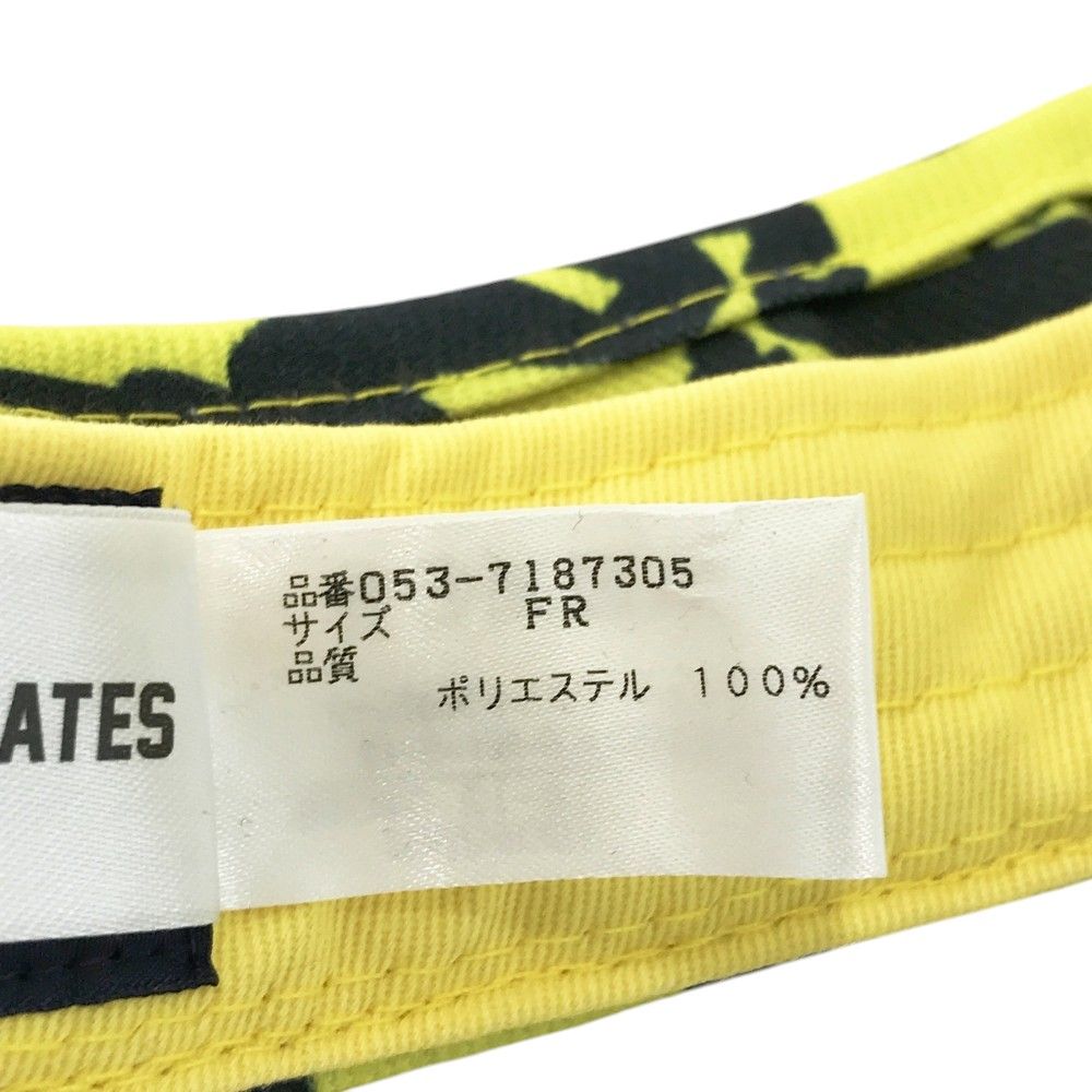 PEARLY GATES パーリーゲイツ 053-7187305 ×スポンジボブ サンバイザー 総柄 イエロー系 FR 240101104331 ゴルフウェア ストスト LLC-HASEGAWATOSO_COM