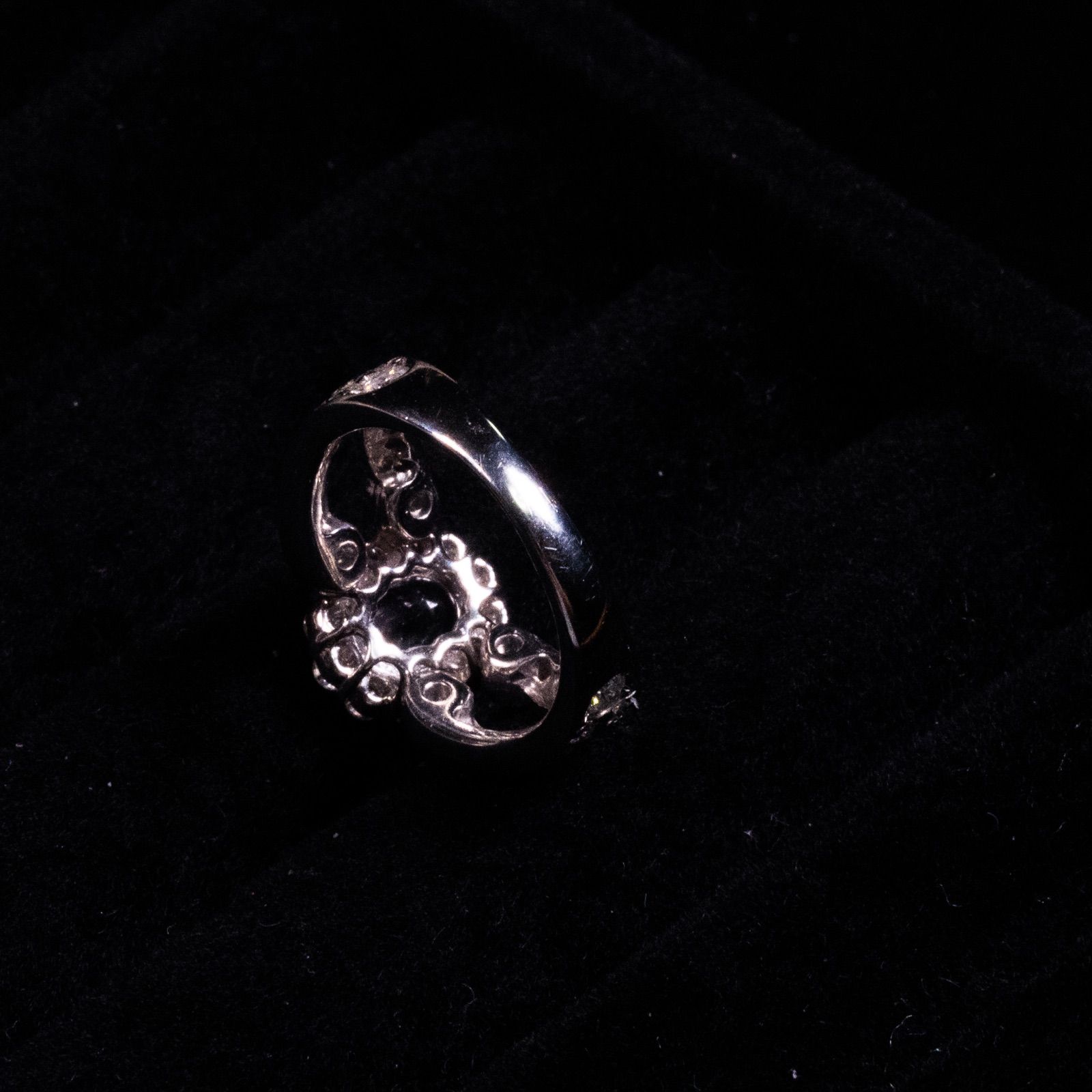 アレキサンドライト0.80ct ダイヤモンド1.00ct リング PT900 9号 