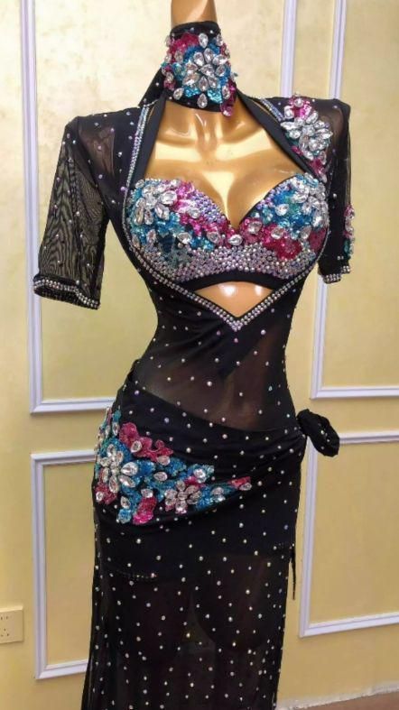 ベリーダンスセット サイーディBALADI オリエンタル ストーンオーダーメイド