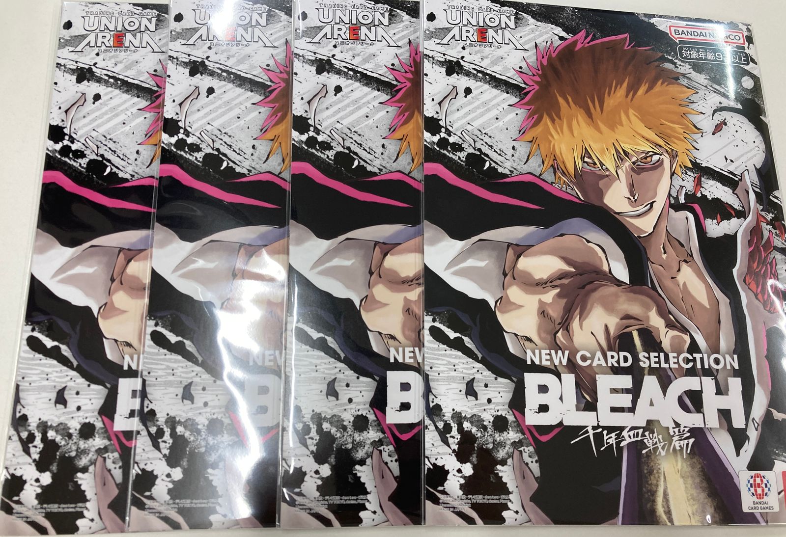 4セット　新品未開封 BLEACH ニューカードコレクション 千年血戦篇 UNION ARENA NEW CARD SELECTION BLEACH 千年血戦篇 − 商品情報