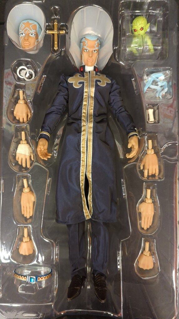 RAHホワイトスネイク超像可動スタチューレジェンドジョジョ6部ストーン