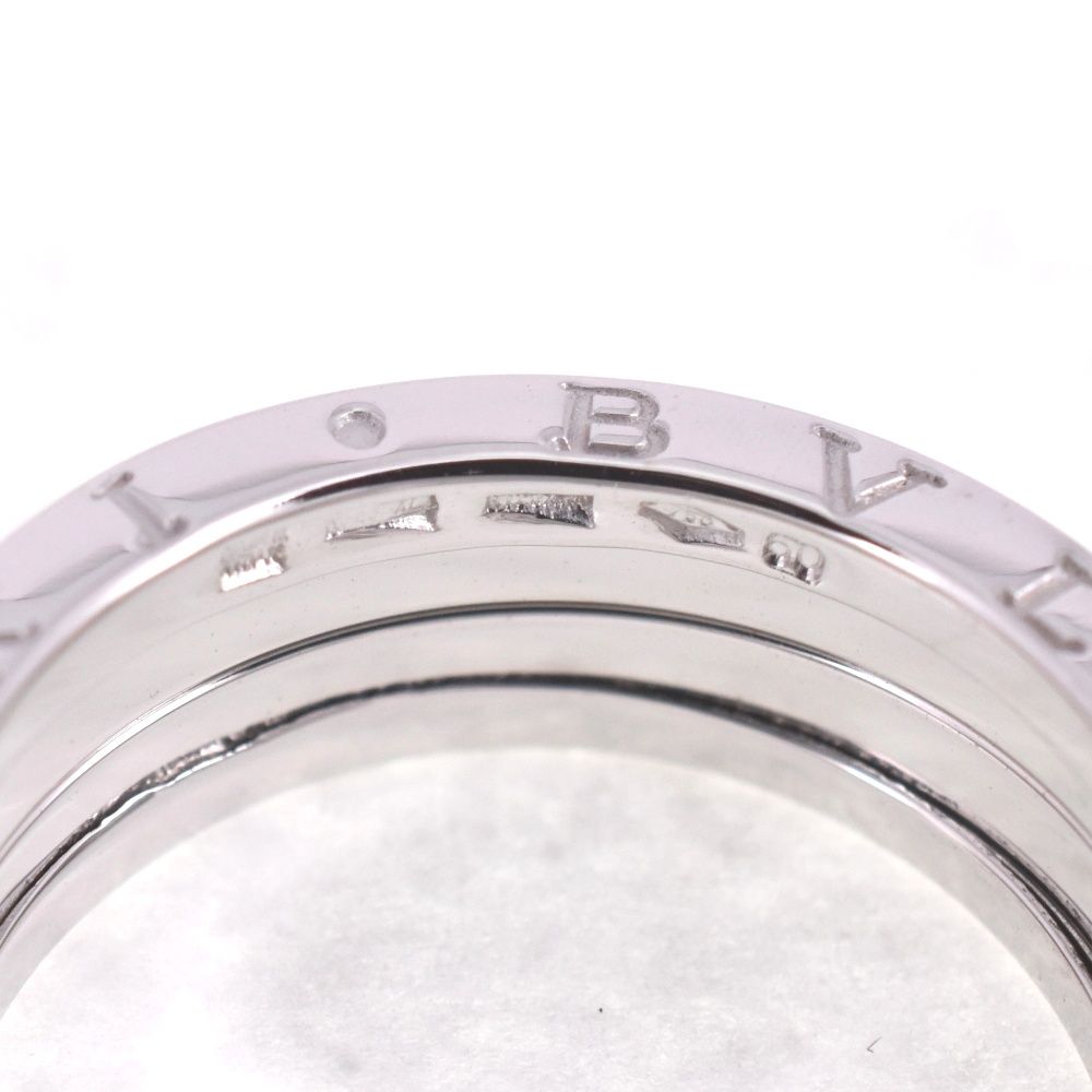 ブルガリ BVLGARI B-Zero1 リング サイズ60 JP20 K18WG メンズ き S 139288