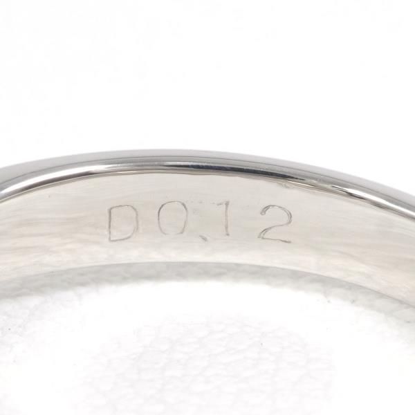 PT900 リング 指輪 11.5号 ダイヤ 0.334 0.12 SI2 鑑定書 総重量約4.7g 