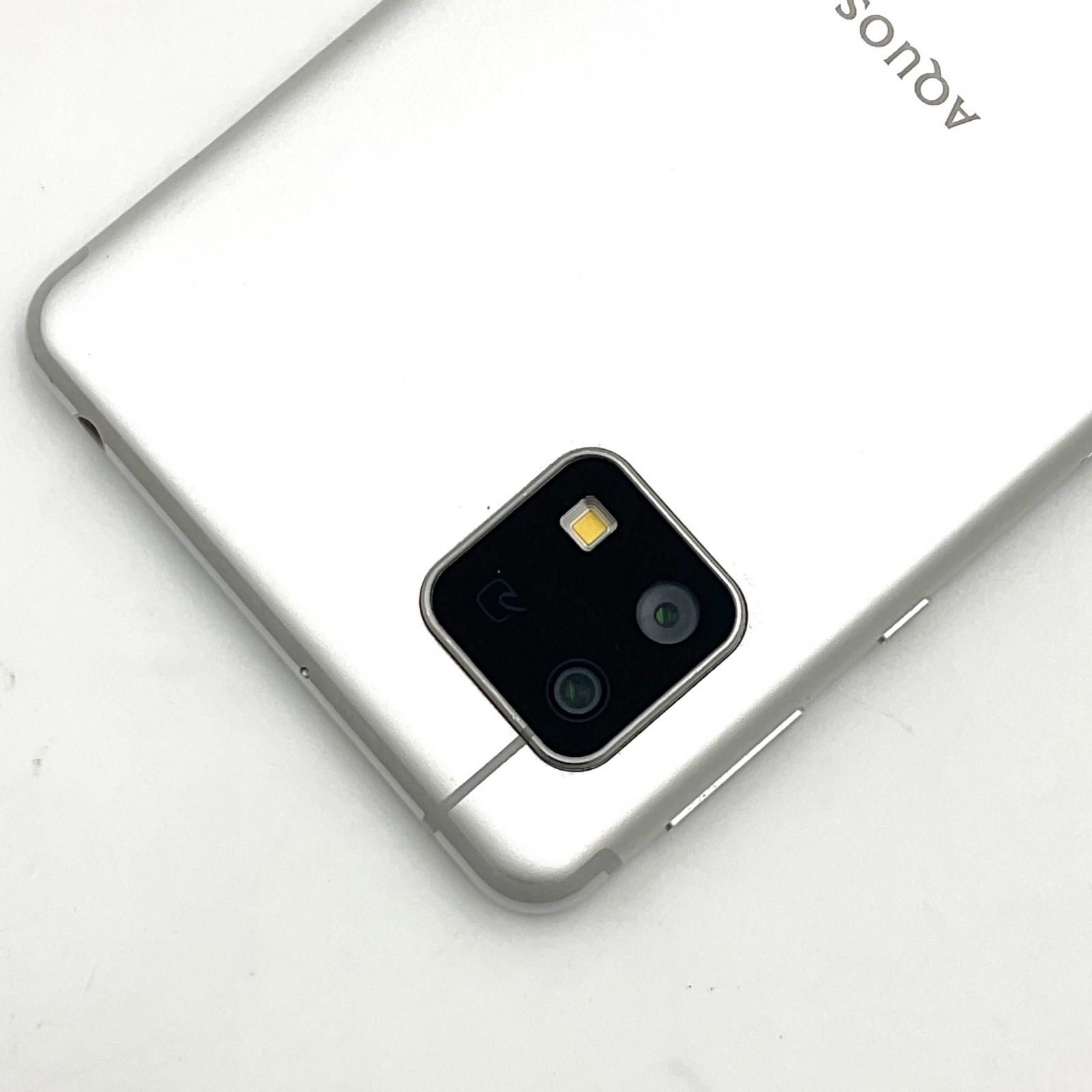 【中古　美品】 AQUOS sense4 おまけ付き　SIMフリー　シルバー ゲオ公式通販サイト/ゲオオンラインストア【中古】【安心保証