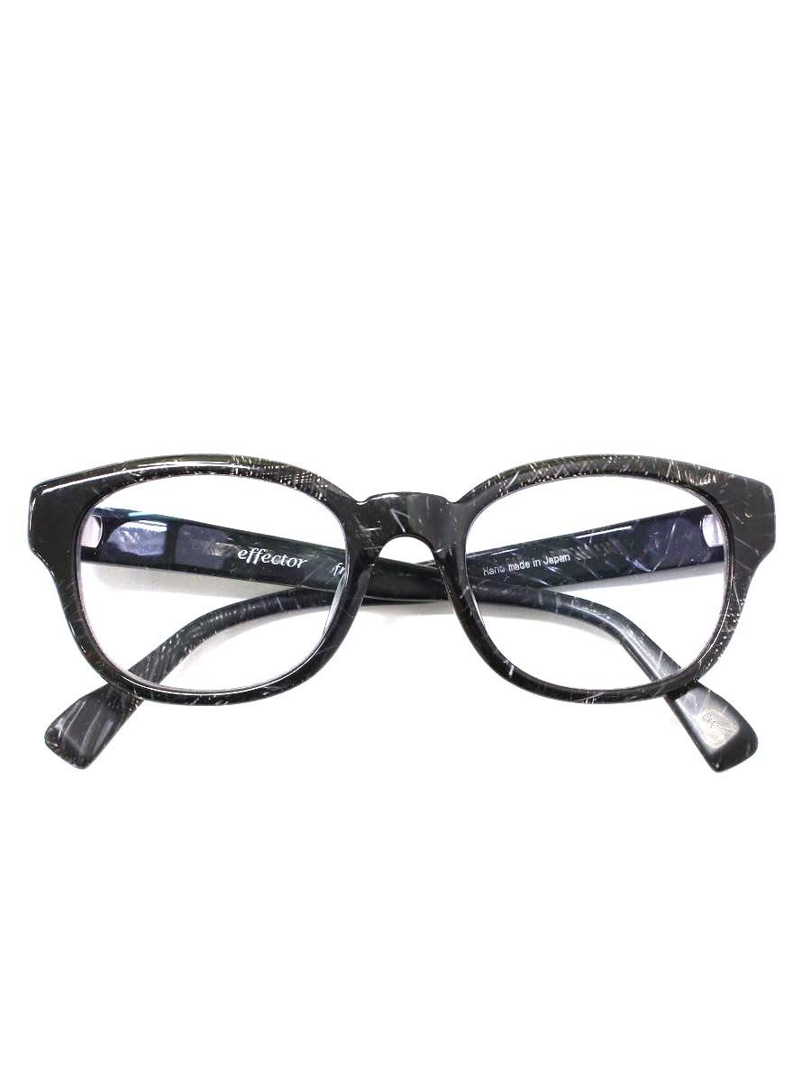 effector free エフェクター ウェリントン エフェクター effector FREE フリー メガネ ブラック ウェリントン