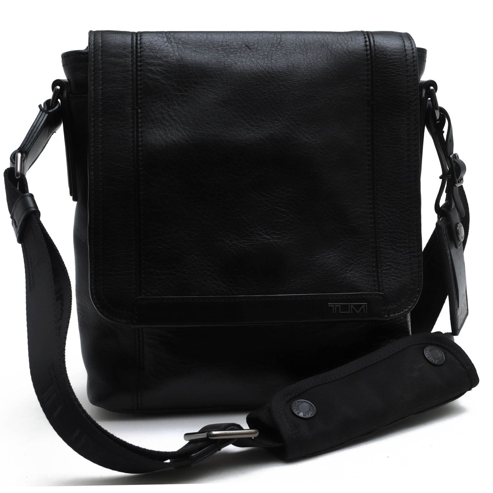 トゥミ／TUMI バッグ ショルダーバッグ 鞄 メンズ 男性 男性用 レザー 革 本革 ブラック 黒  68603JT Centro Padua Leather Map Bag パドア クロスボディ メッセンジャーバッグ シボ革 シュリンクレザー