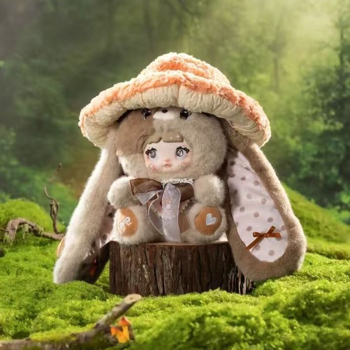 まとめ売りnommi ぬいぐるみ　400% キノコ セット 本物のNommi Nuomi 400% 一般的なキノコの帽子ブラインド