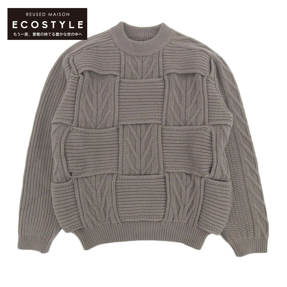 返品交換不可-stein - YOKE Crossing Cable Crew Neck Knit - lab