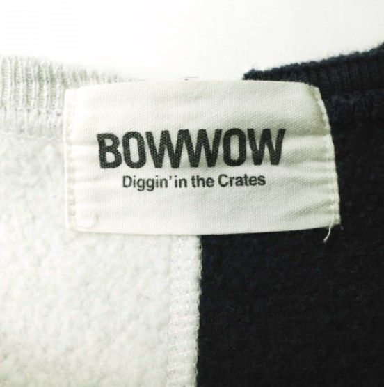 BOWWOW バウワウ 日本製 再構築 リメイクカットオフスウェット BW1702 