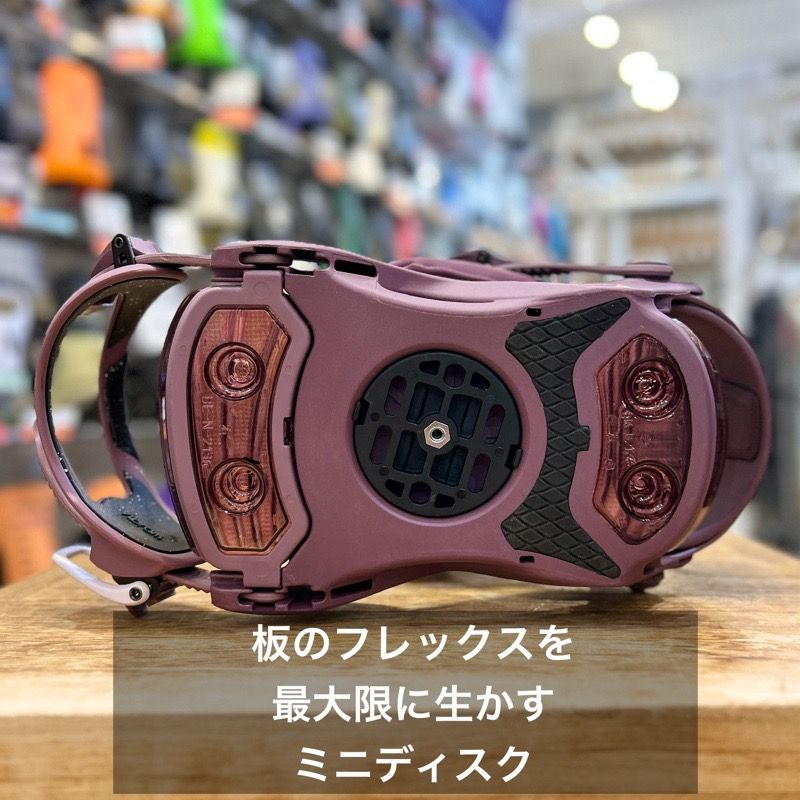 Nitro レディース ビンディング Poison 19-20 パープル Nitro