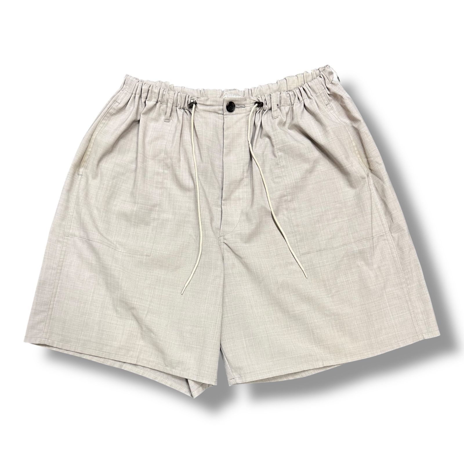 Sillage 日本製　ショートスラックス ショートパンツ ムエタイ Short pants every day ショートパンツエブリデイ コットン