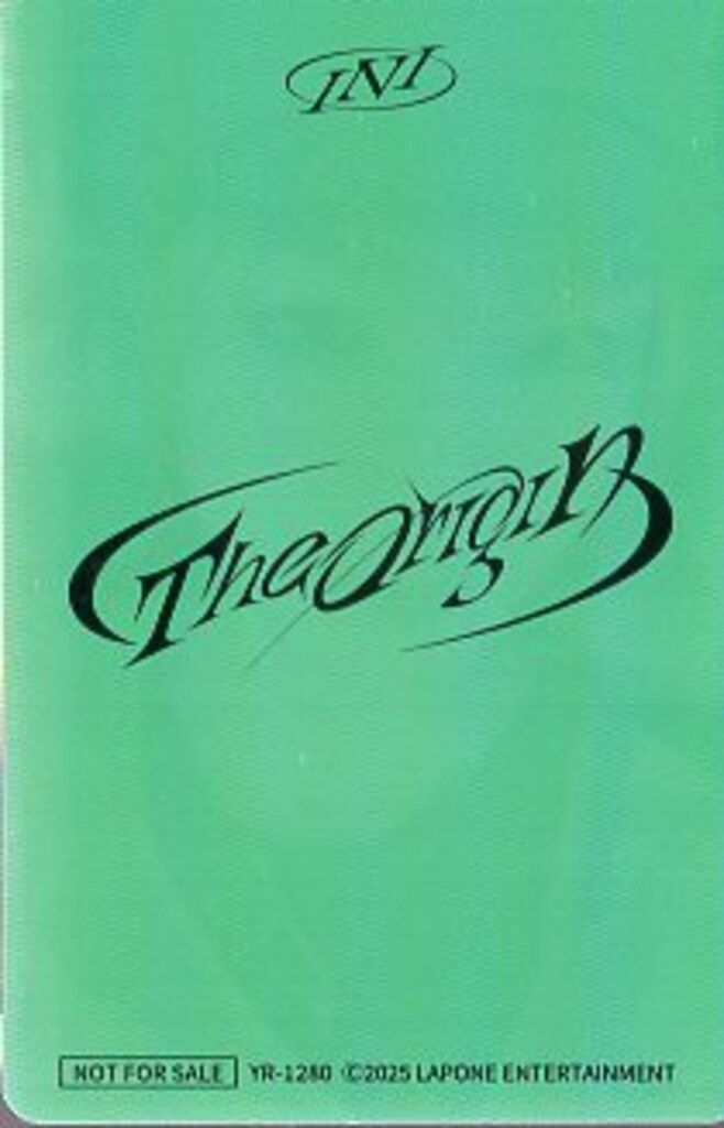 INI 佐野雄大 THE ORIGIN THE ORIGIN