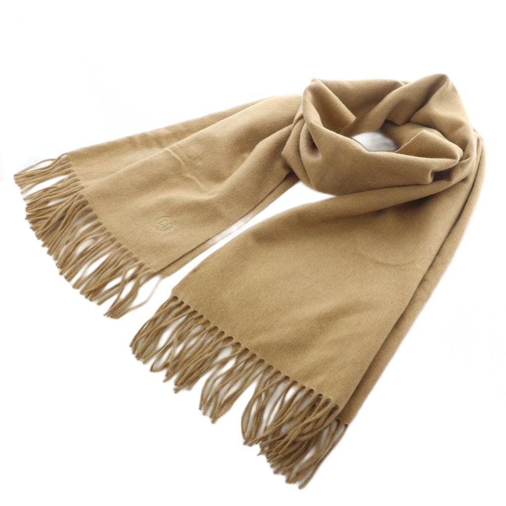 Max Mara マックスマーラ　キャメルストール　大判 クララ] ピュア キャメル ストール, camel | 