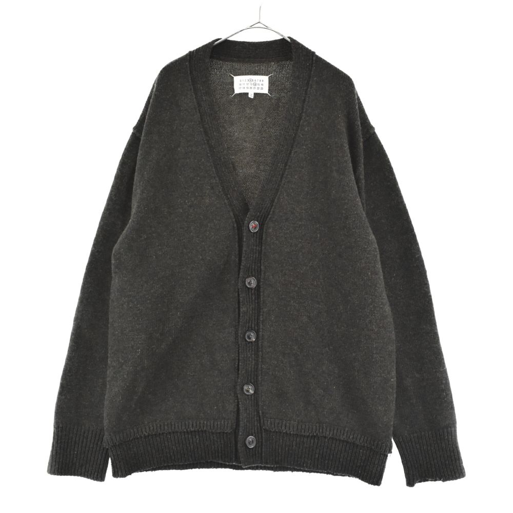 Martin Margiela (マルタンマルジェラ) 22AW V NECK CARDIGAN ウール