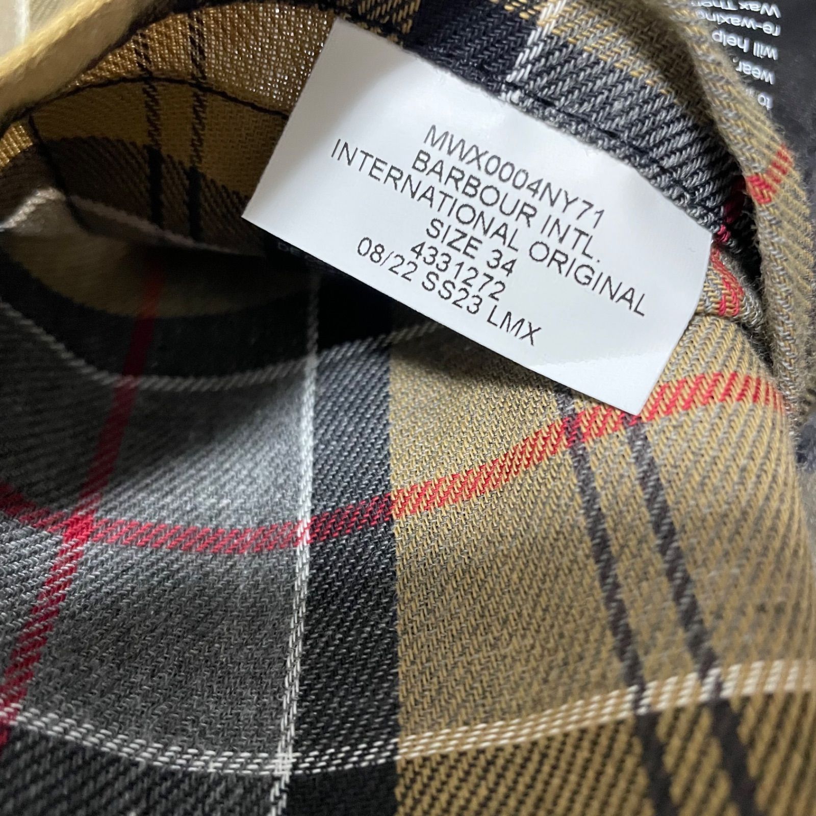 希少品】 Barbour International Original Jacket バブアー 