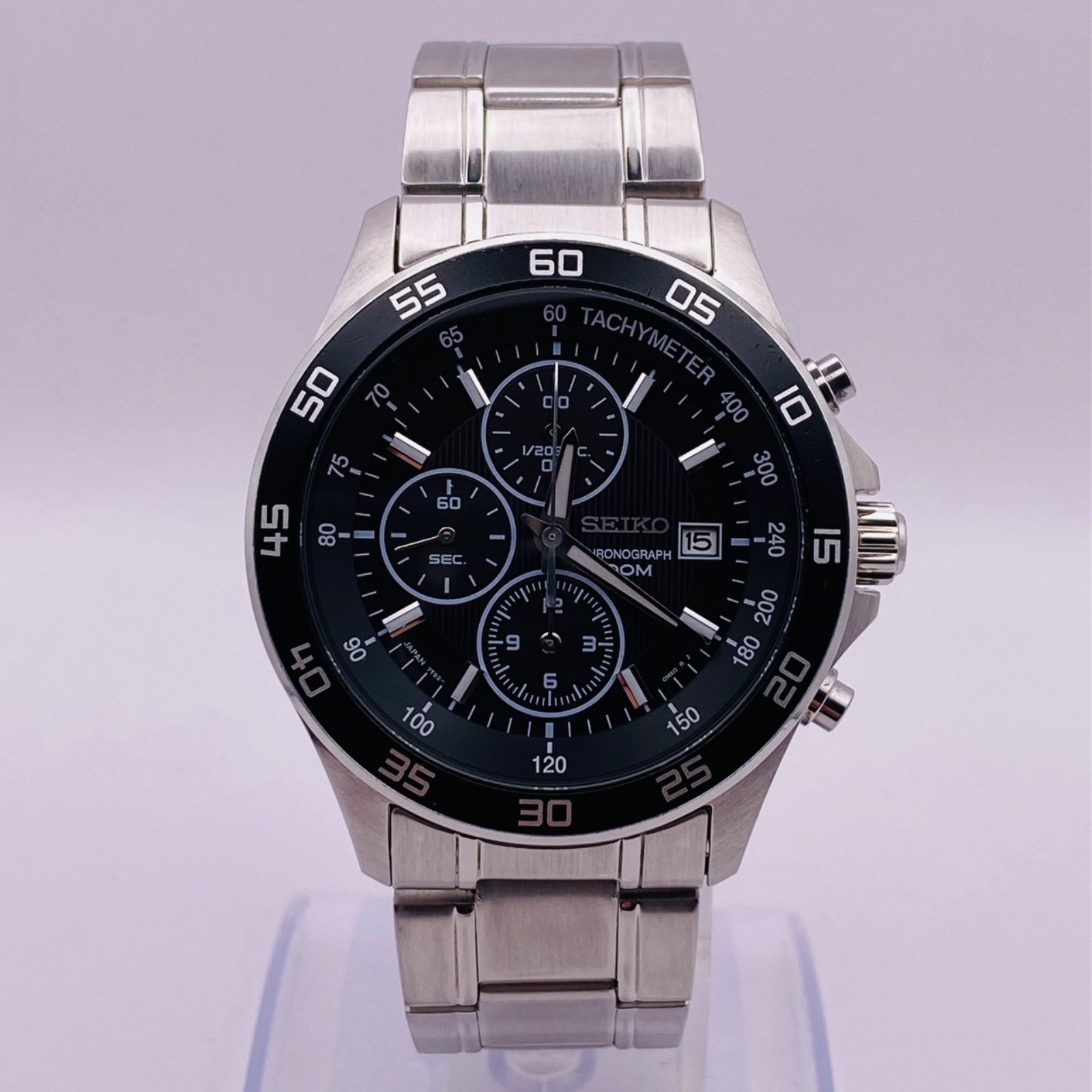 T329）希少モデル！良品 稼動品 SEIKO セイコー Tachymeter 