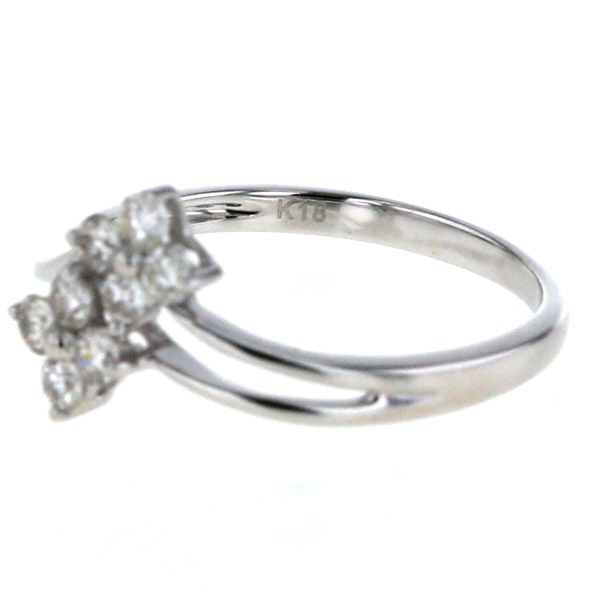 K18WG ホワイトゴールドリング 楽天市場】K18WG セラミック 18金 ホワイトゴールド 指輪 リング