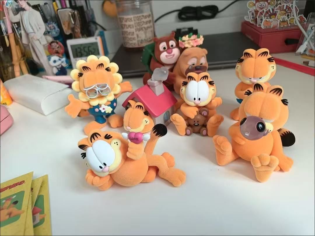 ガーフィールド フィギュア 6体セット ガーフィールド フィギュア 6体