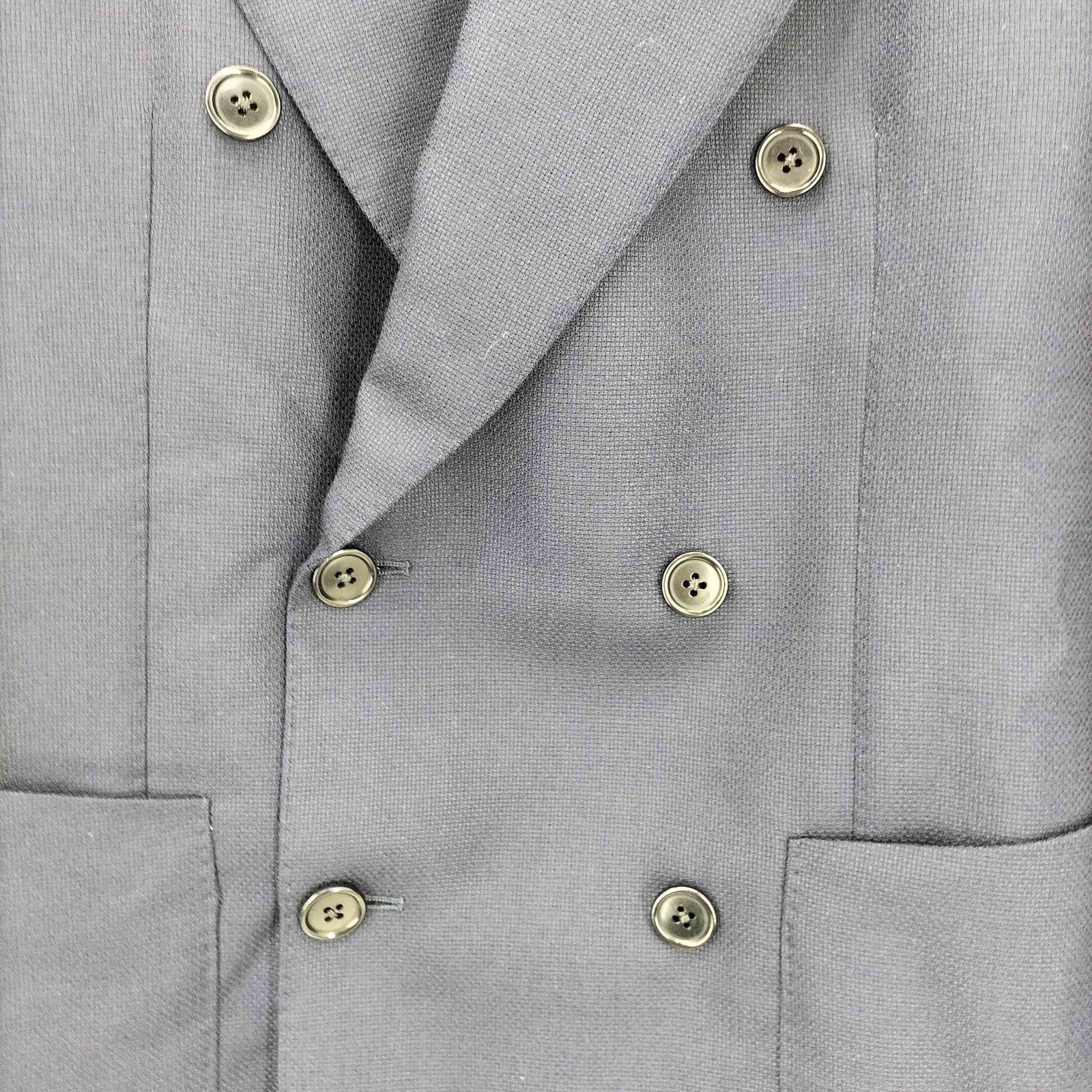 ビームスエフ BEAMS F CANONICO ホップサック ダブルブレスト