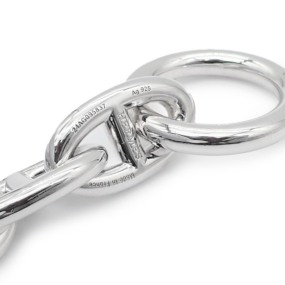 シルバー925 アンカーチェーンブレスレット シェーヌダンクルデザイン