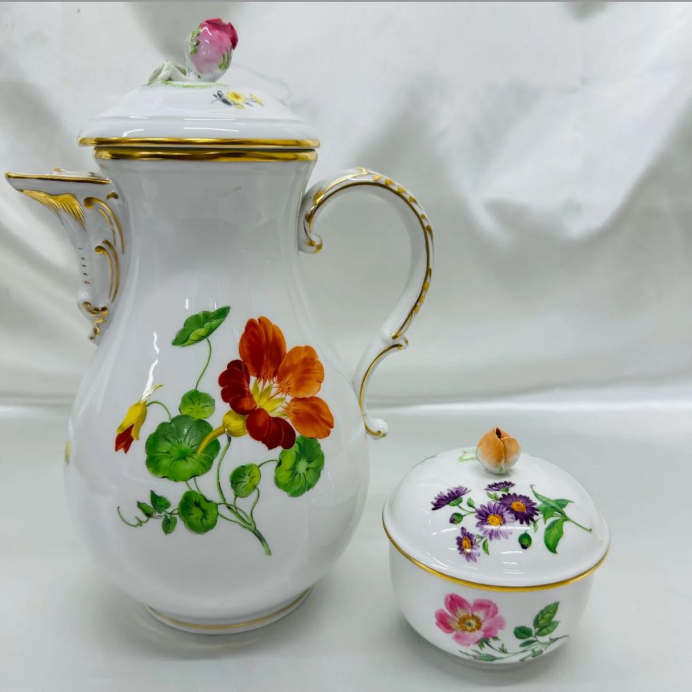 マイセン Meissen ティーポット ブルーオニオン ティーセット
