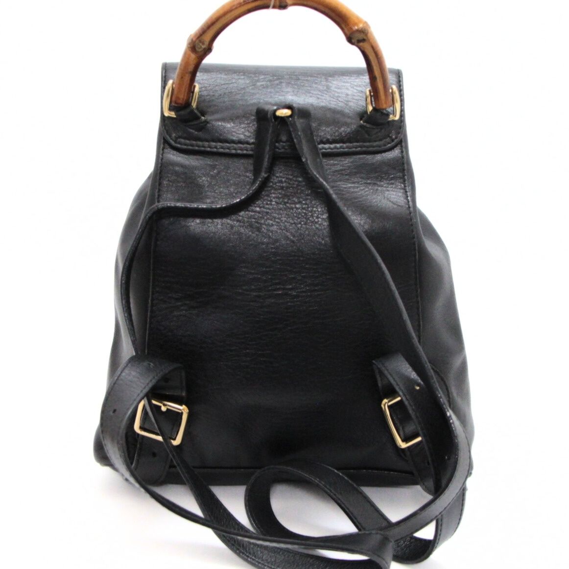 グッチ GUCCI ヴィンテージ バンブー リュックサック バックパック