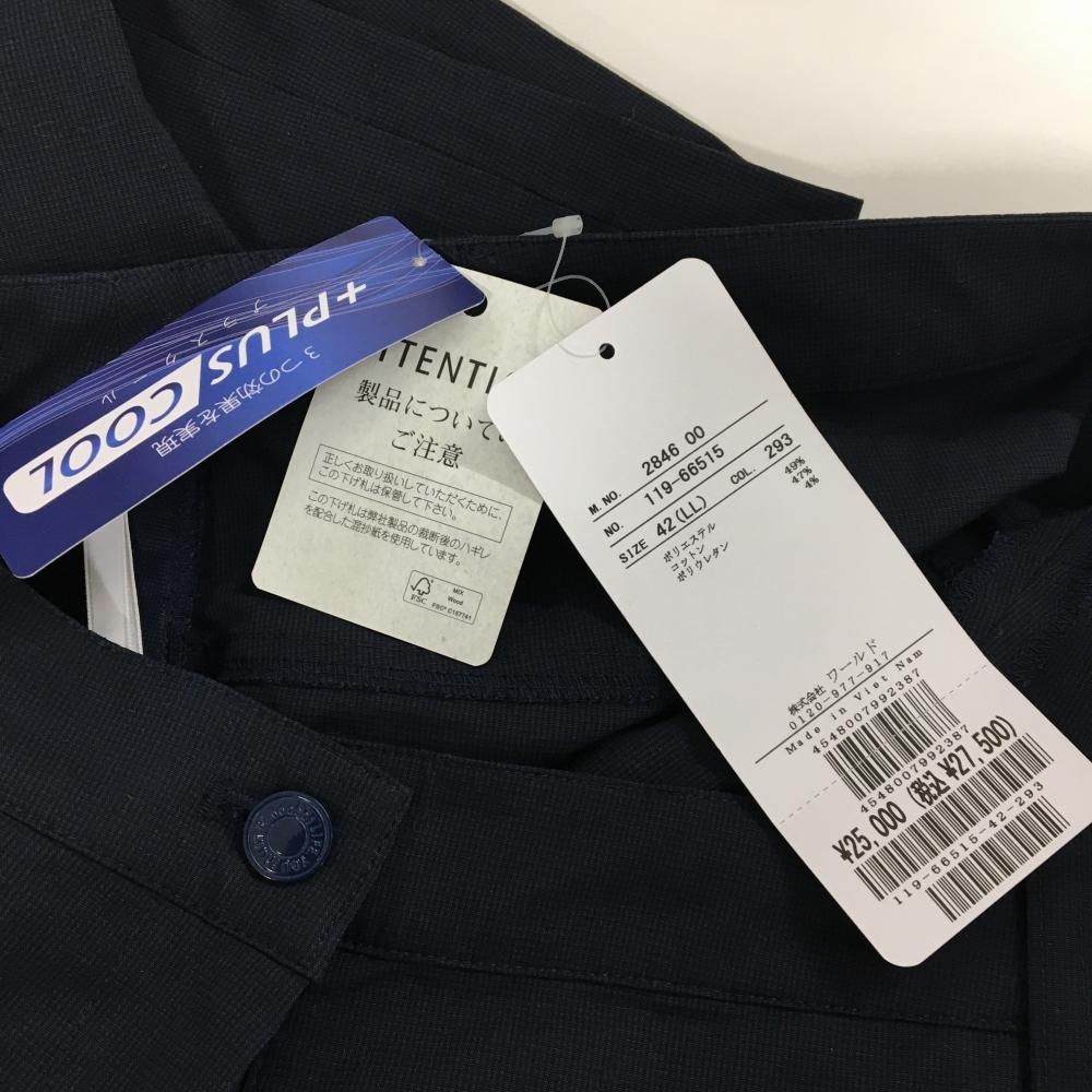 adabat レディース クールタッチグレンチェックストレートパンツ S