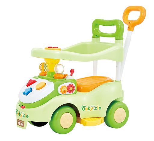新作，セール Babycle3stepよくばりビジーカーグリーン その他