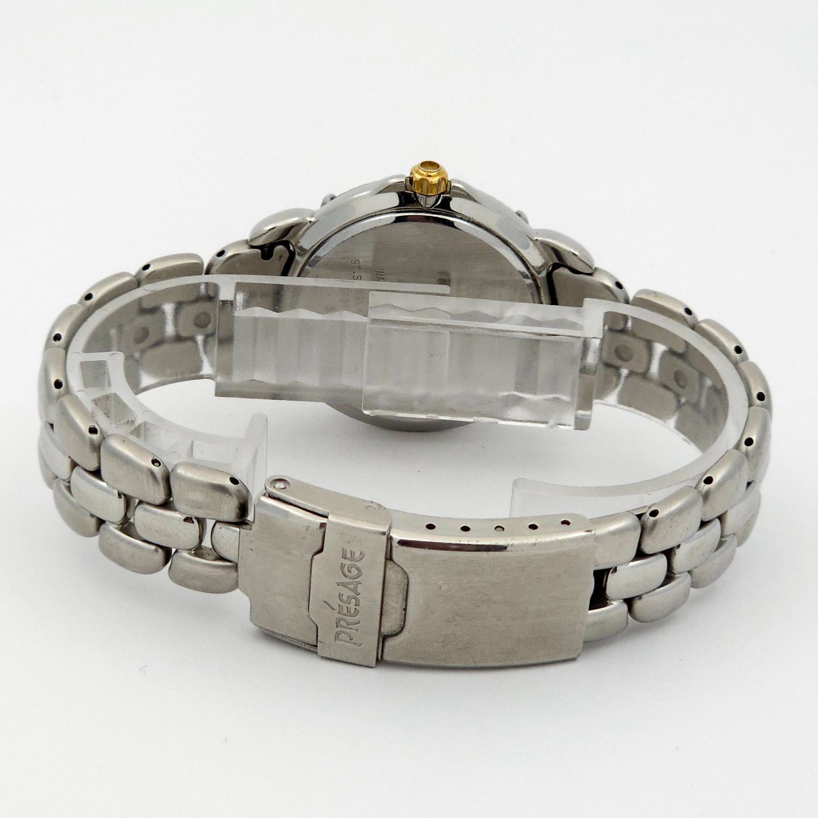 ☆良品 SEIKO セイコー プレサージュ 6F34-6060 ムーンフェイズ QZ