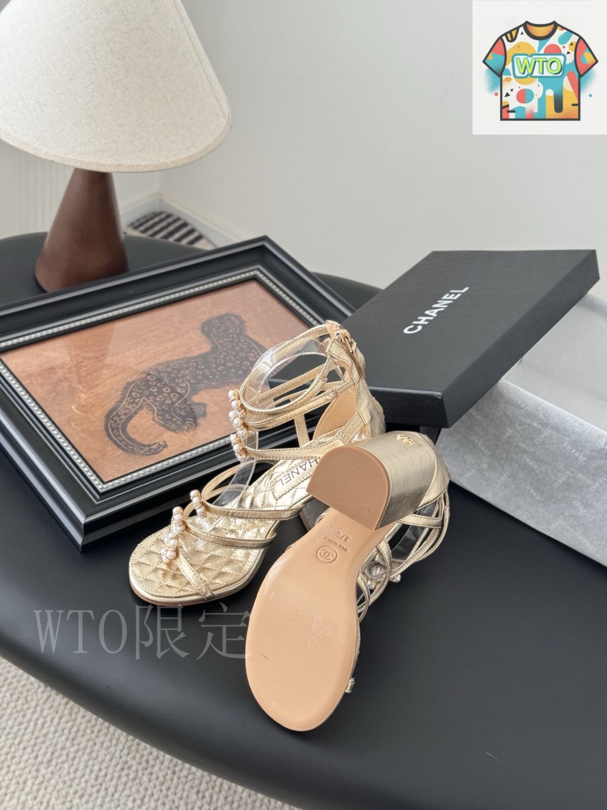 CHANEL サンダル 25P限定 25SS Chanel 25P 椿サンダル05-2 - メルカリ