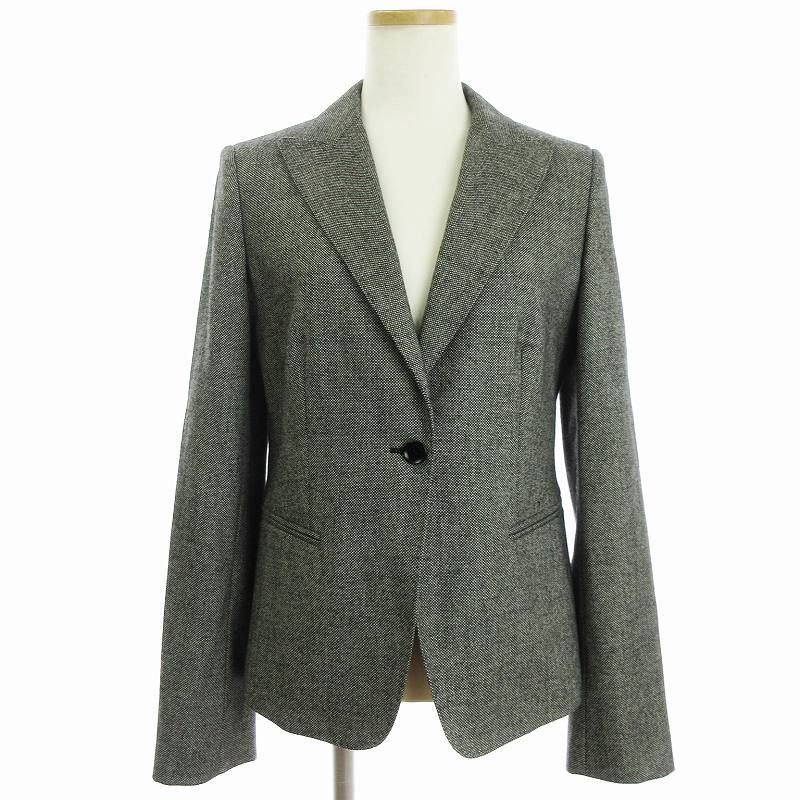 マックスマーラ MAX MARA 白タグ テーラード ジャケット シングル 1B