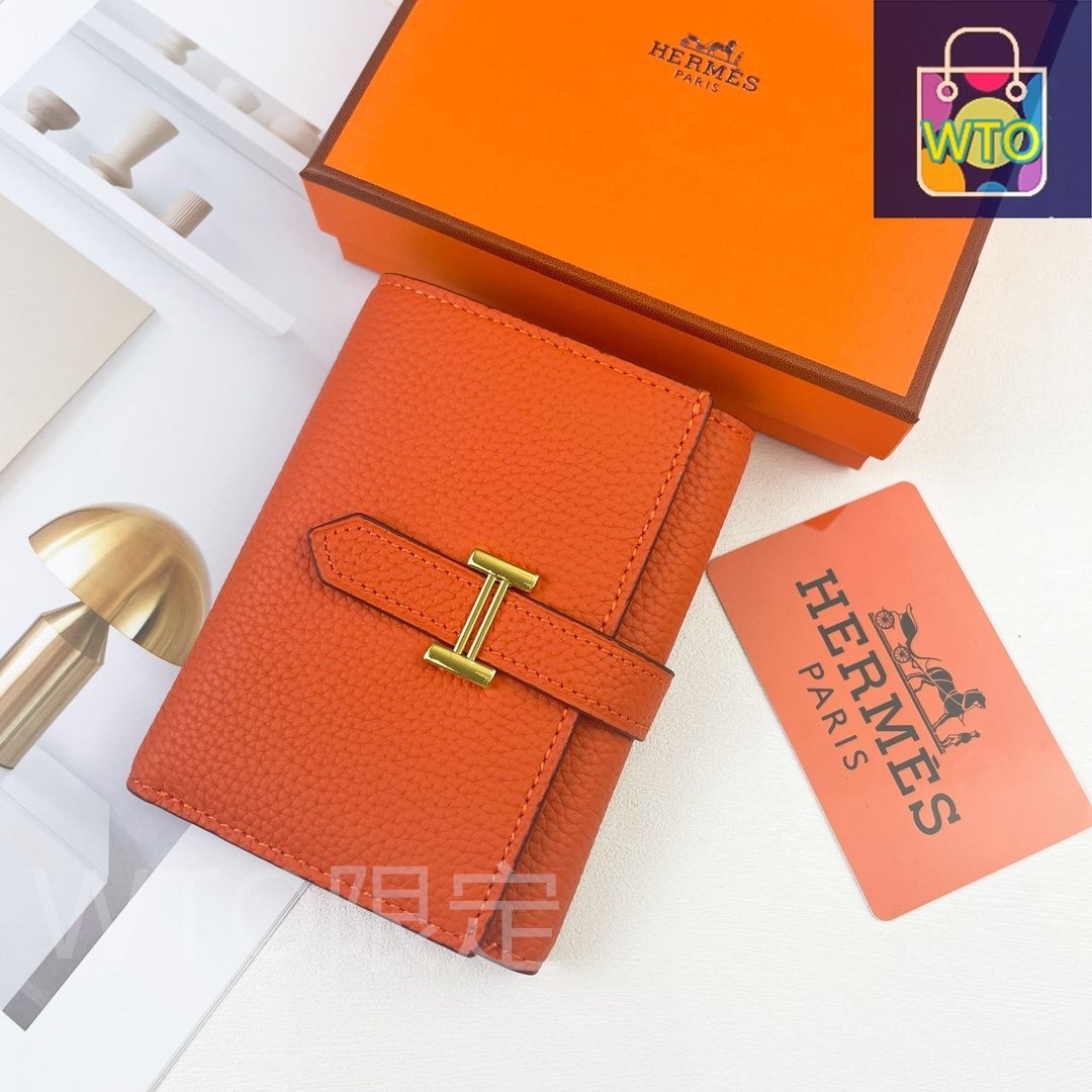 今日特価】Hermes Bearn ウォレット, Epsomレザー ミニ財布