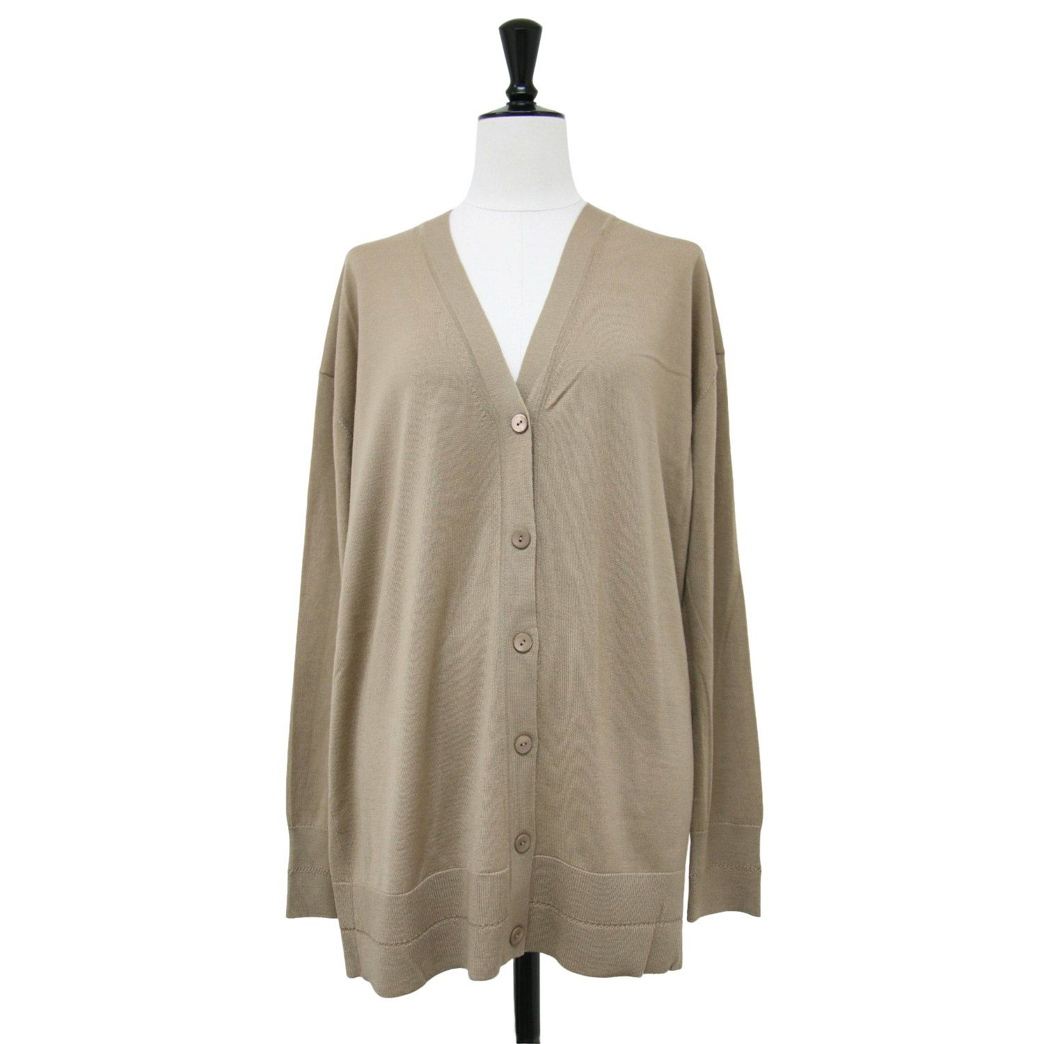 美品】theory luxe セオリーリュクス カーディガン ブラウン サイズ:38 