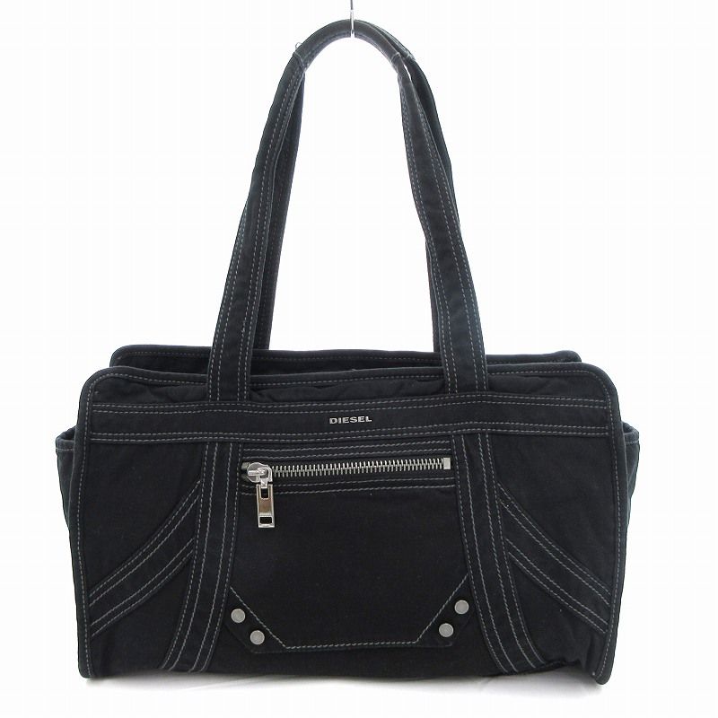 DIESEL BLACK GOLD ディーゼル ボストンバッグ トートバッグ 天白】【DIESEL BLACK GOLD】ディーゼルブラックゴールド