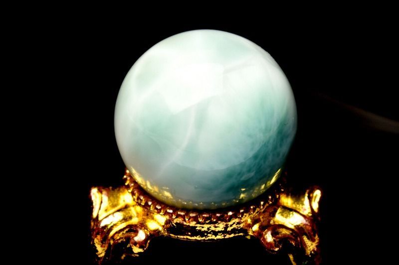 ラリマー 丸玉 29mm玉 No.7 天然無処理 ラリマー 丸玉 16.7mm-6.9g