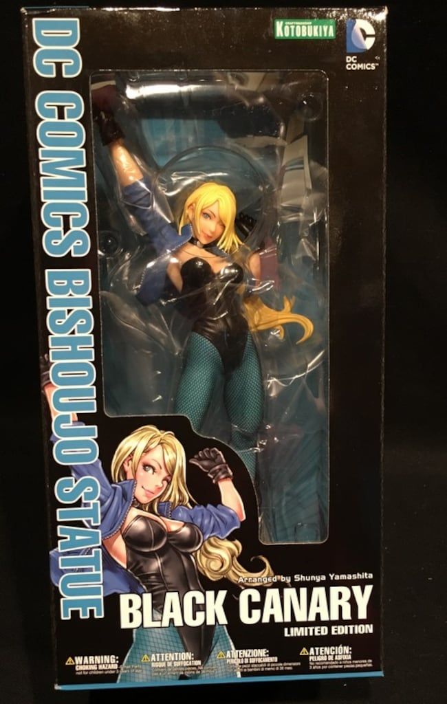 値下げ中ブラック・キャナリーBLACK CANARY コトブキヤ美少女フィギュア DC COMICS美少女 ブラックキャナリー 2nd Edition: フィギュア