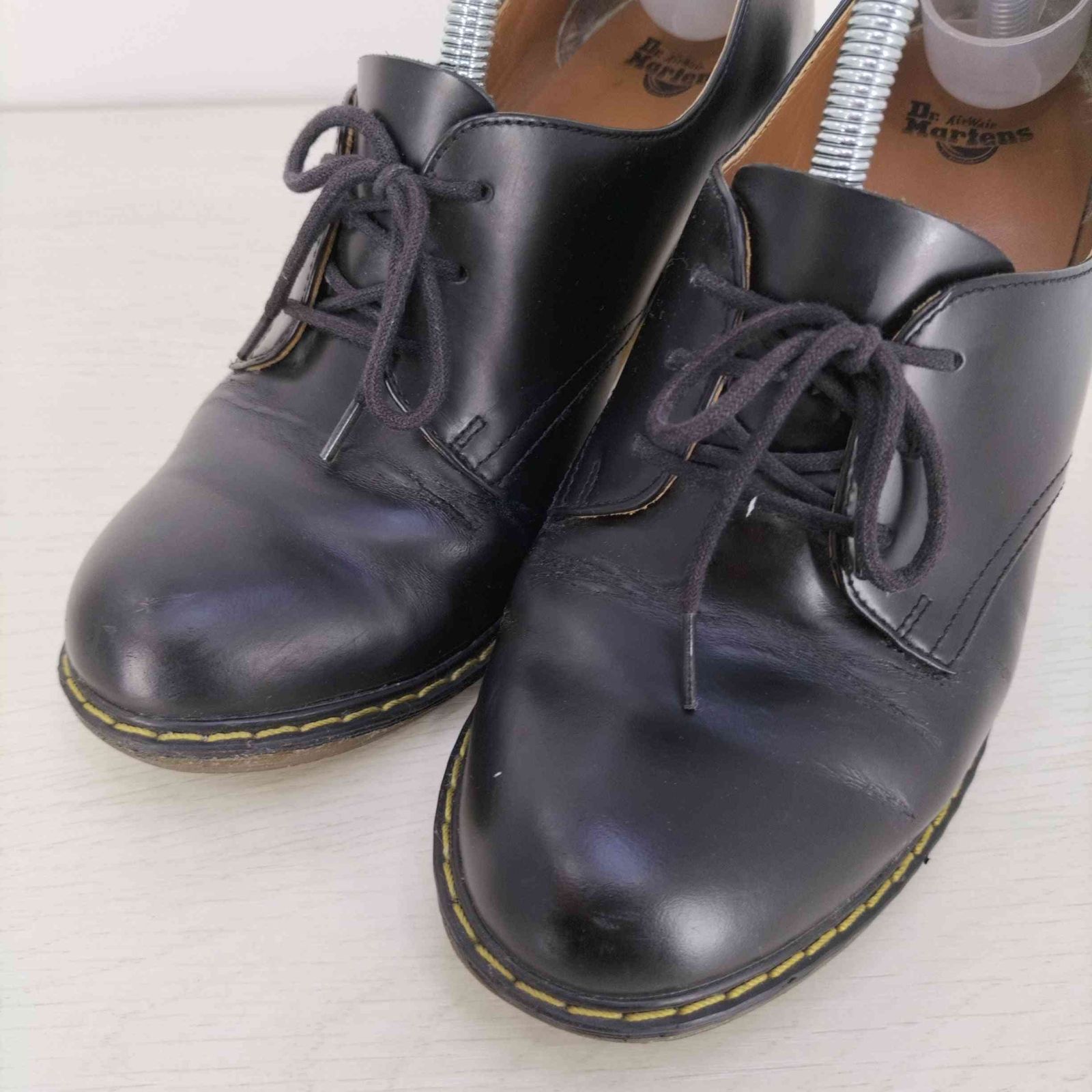 ドクターマーチン Dr.Martens JINELLE 3ホール スムースレザー ヒールブーツ レディース 表記無 