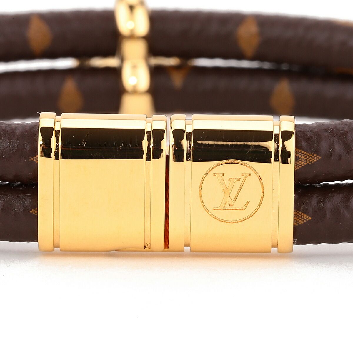 新品 ルイヴィトン Louis Vuitton ブレスレット BRACELET KEEP IT TWICE ブラウン/ゴールド - メルカリ