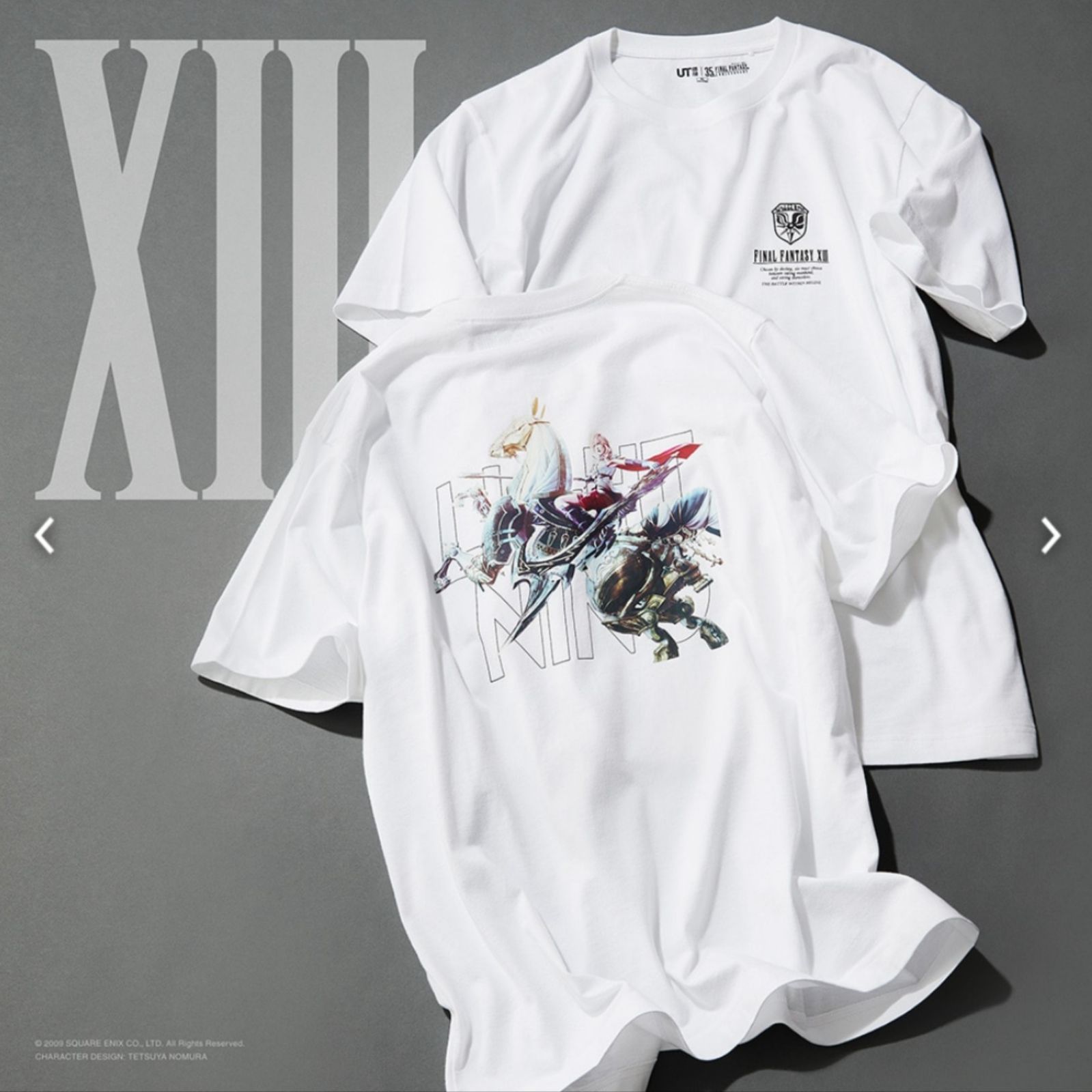 UNIQLO×ファイナルファンタジーFF13 35周年記念 コラボUT Lサイズ 