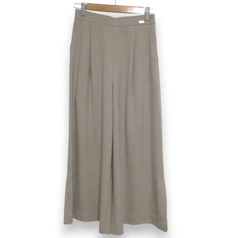 FOXEYベージュ ワイドパンツ FOXEYベージュ ワイドパンツ 美品 FOXEY フォクシー WASHABLE