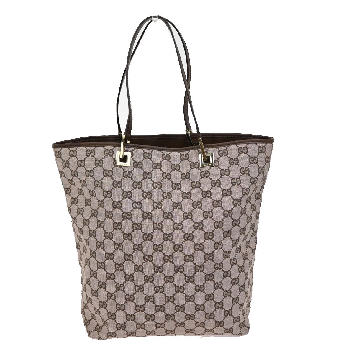 GUCCI グッチ キャンバス×レザー ショルダーバッグ GUCCI グッチ GGマーモント スモール ショルダーバッグ