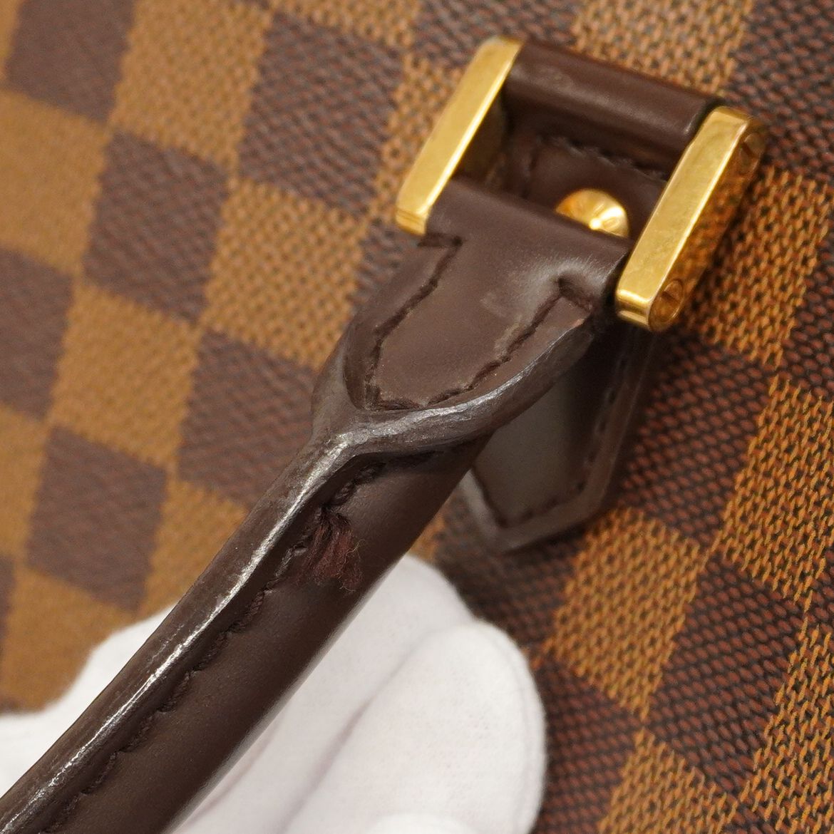 5gd5360-h】ルイヴィトン ハンドバッグ ダミエ リベラMM N41434 エベヌ  