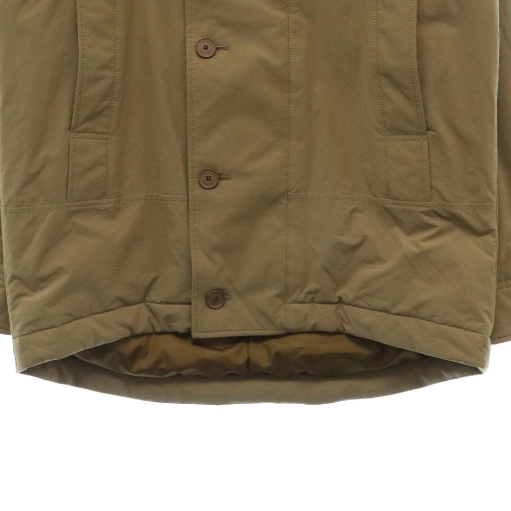 LACOSTE ラコステ MILITALY BIG COAT ミリタリー ビッグコート ナイロン マウンテンジャケット ブラウン BH082EL LACOSTE (ラコステ) MILITALY BIG COAT ミリタリー ビッグコート