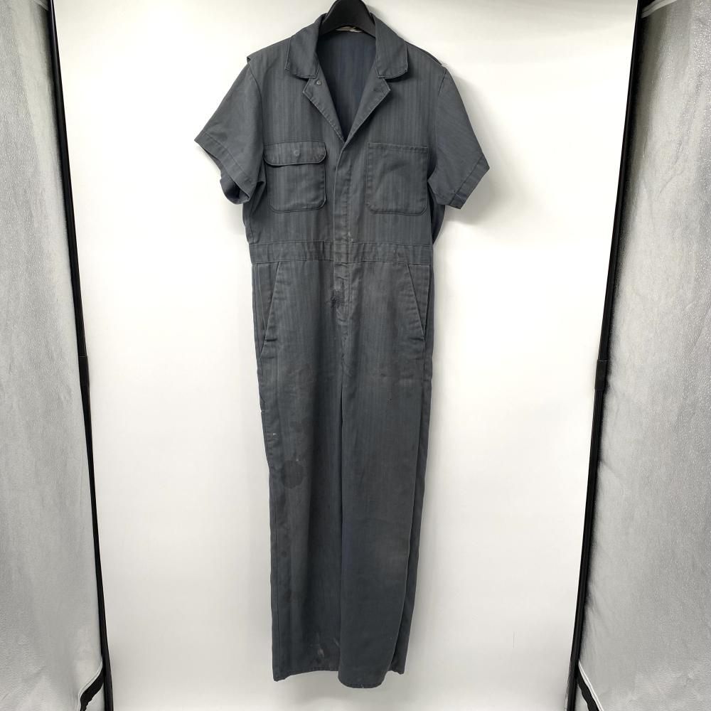 60s BIG MAC HBT 半袖つなぎ サイズ表記不明 セミオートマチックタロン ダブルジッパー ビックマック 17