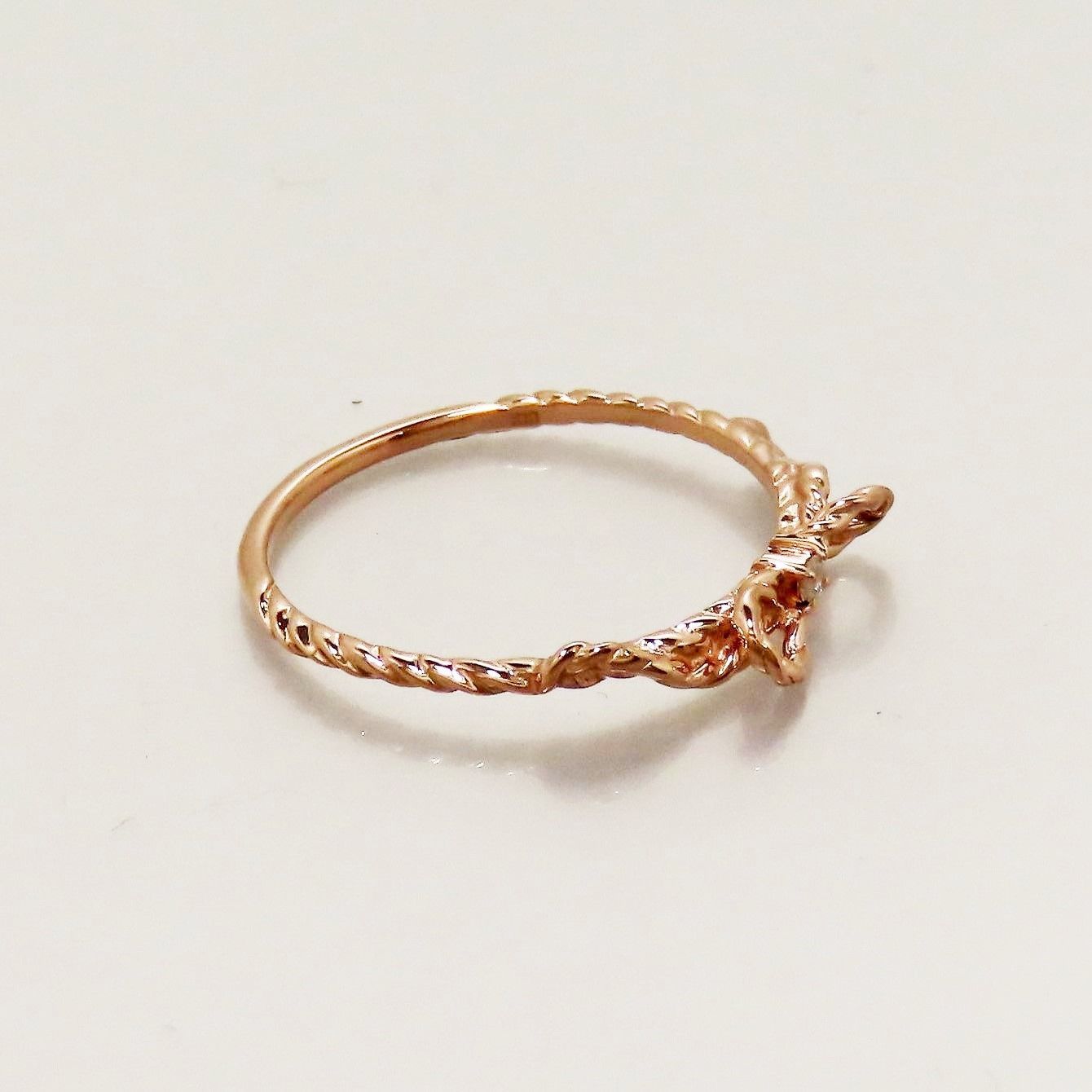 新品同様 美品 JILL STUART ジルスチュアート K10PG ピンクゴールド 