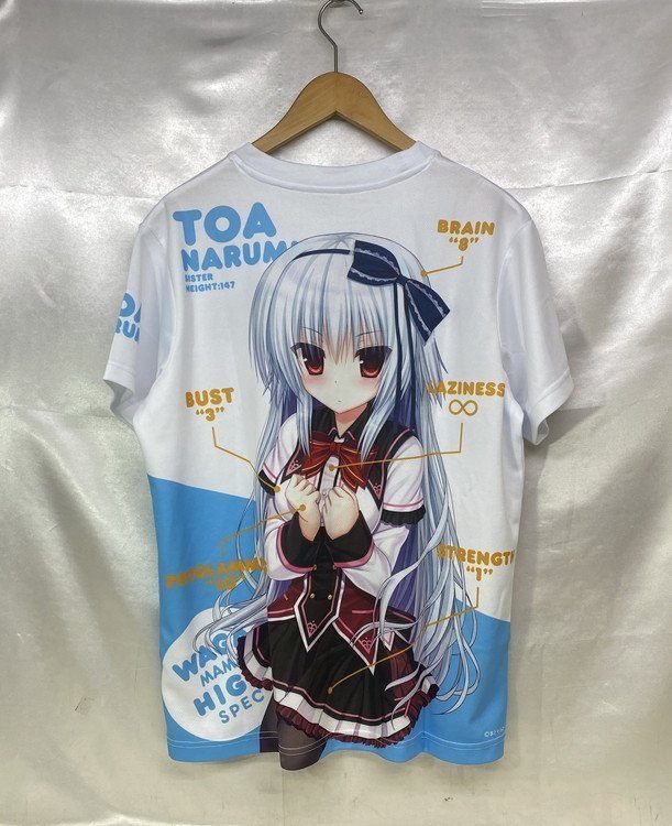 【新品未使用】ダンまち　ヘスティア　フルグラフィックTシャツ　フリーサイズ フルグラフィックTシャツ［ヘスティア］ | アニメ「ダンまち